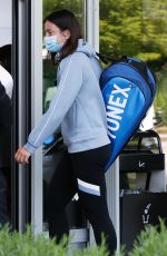 ANASTASIJA SEVASTOVA Arrives at Her Hotel After Training at Roland Garros 05/29/2021