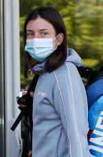 ANASTASIJA SEVASTOVA Arrives at Her Hotel After Training at Roland Garros 05/29/2021