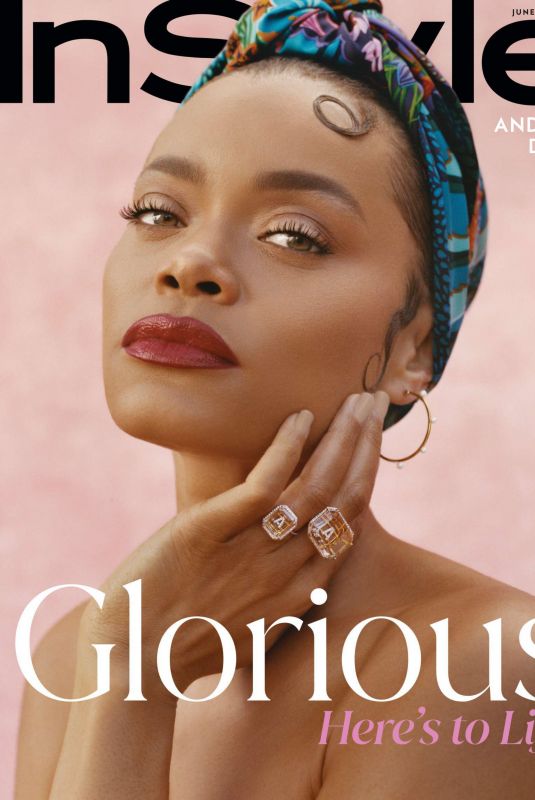 ANDRA DAY iin Instyle Magazine, June 2021