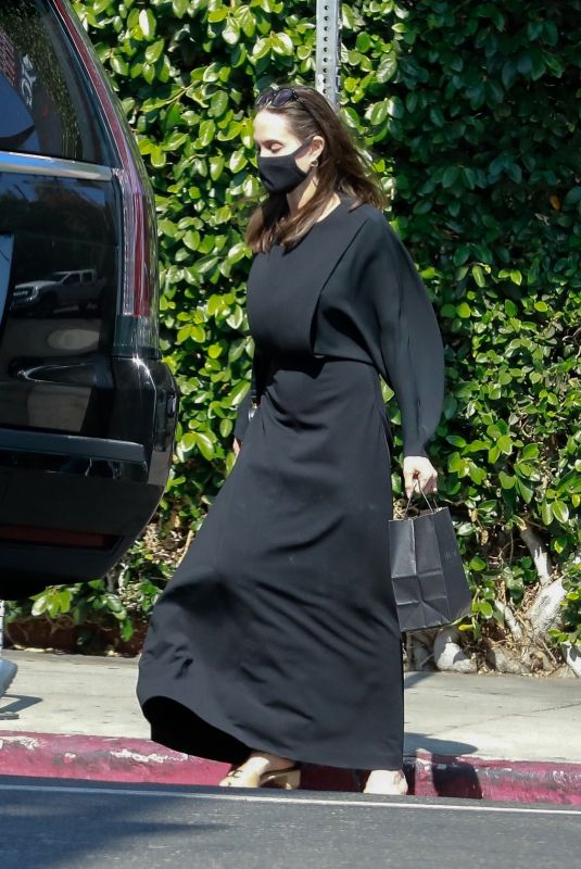 ANGELINA JOLIE Out Shopping in Los Feliz 05/07/2021