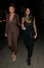 ANNA and MANDI VAKILI and JEMMA LUCY Night Out in London 05/19/2021