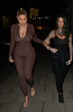 ANNA and MANDI VAKILI and JEMMA LUCY Night Out in London 05/19/2021