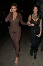 ANNA and MANDI VAKILI and JEMMA LUCY Night Out in London 05/19/2021