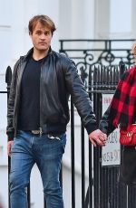 ANNA ERMAKOVA Out with Her Boyfriend in London 05/14/2021