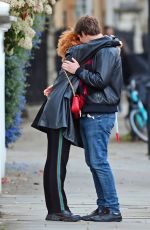 ANNA ERMAKOVA Out with Her Boyfriend in London 05/14/2021