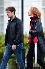 ANNA ERMAKOVA Out with Her Boyfriend in London 05/14/2021