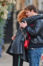 ANNA ERMAKOVA Out with Her Boyfriend in London 05/14/2021