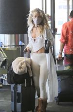 ANNALYNNE MCCORD at LAX Airport in Los Angeles 05/03/2021
