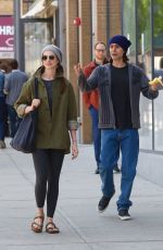 ANNE HATHAWAY and Jared Leto on the Set of WeCrashed in New York 05/25/2021