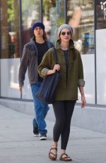 ANNE HATHAWAY and Jared Leto on the Set of WeCrashed in New York 05/25/2021