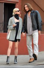 ANYA TAYLOR-JOY and Malcolm McRae Out in New York 05/18/2021