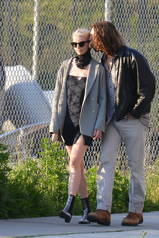 ANYA TAYLOR-JOY and Malcolm McRae Out in New York 05/18/2021
