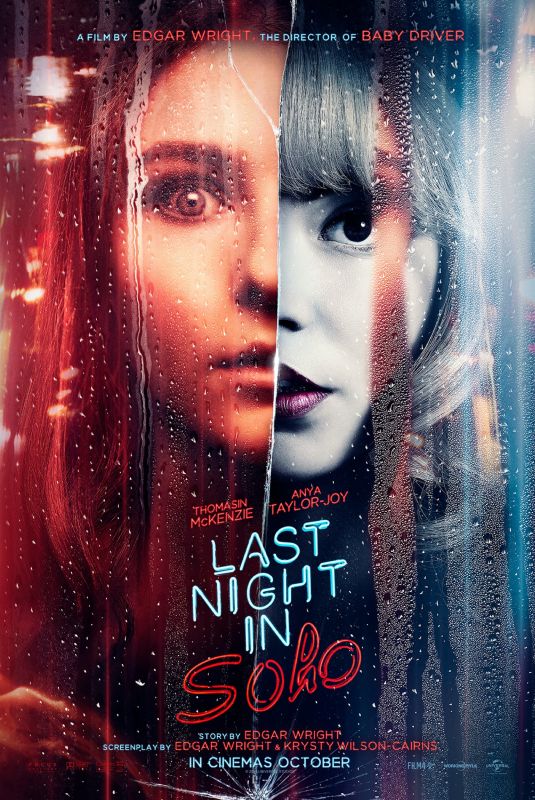 ANYA TAYLOR-JOY and THOMASIN MCKENZIE - Last Night in Soho Poster, 2021