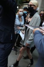 ANYA TAYLOR-JOY Heading to Saturday Night Live Rehearsals in New York 05/18/2021