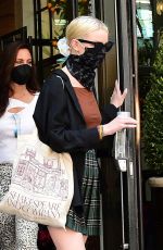 ANYA TAYLOR-JOY Leaves Cafe in New York 05/19/2021