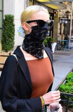ANYA TAYLOR-JOY Leaves Cafe in New York 05/19/2021