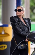 APOLLONIA LLEWELLYN at a Gas Station in Manchester 05.20.2021