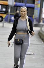 APOLLONIA LLEWELLYN Out Shopping in Manchester 05/12/2021