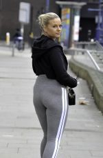 APOLLONIA LLEWELLYN Out Shopping in Manchester 05/12/2021