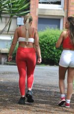 APOLLONIA LLEWELLYN Workout in a Park in Manchester 05/15/2021