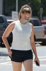 APRIL LOVE GEARY in Shorts Out in Malibu 05/24/2021
