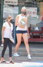 APRIL LOVE GEARY Out Shopping in Malibu 05/17/2021