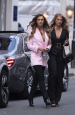 ARABELLA CHI and LORNA FLORENCE Out in London 05/08/2021