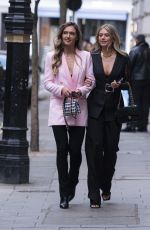 ARABELLA CHI and LORNA FLORENCE Out in London 05/08/2021