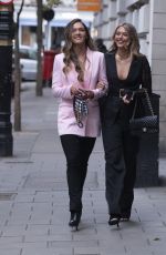 ARABELLA CHI and LORNA FLORENCE Out in London 05/08/2021
