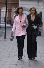 ARABELLA CHI and LORNA FLORENCE Out in London 05/08/2021