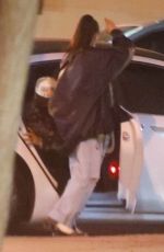 ARIANA GRANDE Out with Friends in Los Angeles 05/07/2021