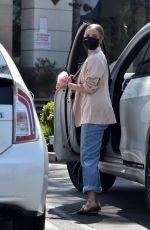 ASHLEE SIMPSON at Yogurtland in Encino 05/06/2021