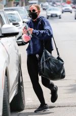 ASHLEE SIMPSON Leaves a Gym in Los Angeles 05/11/2021