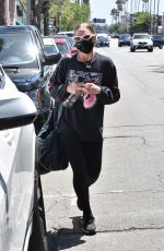 ASHLEE SIMPSON Leaves a Gym in Los Angeles 05/26/2021