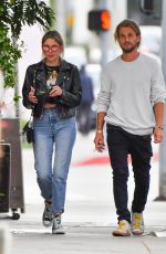 ASHLEY BENSON and Alex Osbourne Out in Los Angeles 05/16/2021
