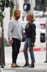 ASHLEY BENSON and Alex Osbourne Out in Los Angeles 05/16/2021