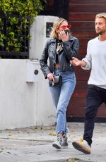 ASHLEY BENSON and Alex Osbourne Out in Los Angeles 05/16/2021