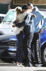 ASHLEY BENSON and Evan Ross Night Out in Hollywood 05/19/2021