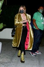 ASHLEY BENSON at Delilah in West Hollywood 04/30/2021