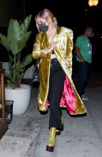 ASHLEY BENSON at Delilah in West Hollywood 04/30/2021