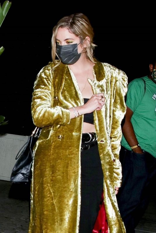 ASHLEY BENSON at Delilah in West Hollywood 04/30/2021