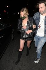 ASHLEY BENSON at Re-opening of Bootsy Bellows Night Club in West Hollywood 05/10/2021