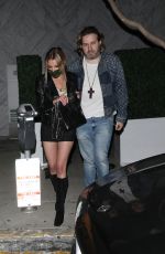 ASHLEY BENSON at Re-opening of Bootsy Bellows Night Club in West Hollywood 05/10/2021