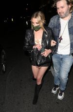 ASHLEY BENSON at Re-opening of Bootsy Bellows Night Club in West Hollywood 05/10/2021