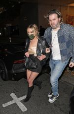 ASHLEY BENSON at Re-opening of Bootsy Bellows Night Club in West Hollywood 05/10/2021