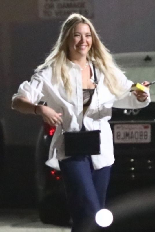 ASHLEY BENSON Night Out in Hollywood 05/19/2021 