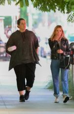 ASHLEY BENSON Out for Dinner with a Friend in Los Angeles 05/26/2021