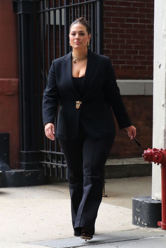 ASHLEY GRAHAM at CBS Offices in New York 05/25/2021