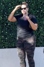 ASHLEY GRAHAM Out for Smoothie in Los Angeles 04/28/2021