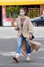 ASHLEY GREENE at Starbucks in Studio City 05/10/2021